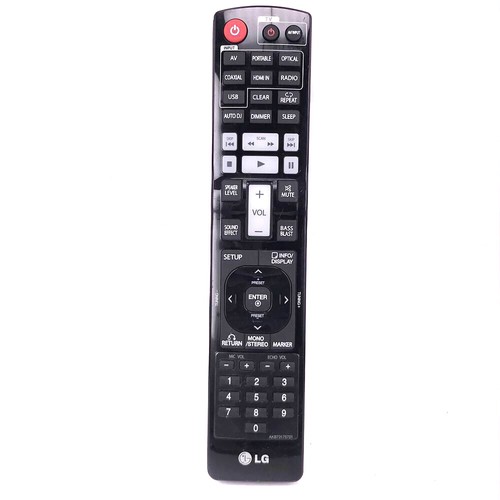 Used Original AKB73175701 For LG AV Audio Home Theatre System Remote