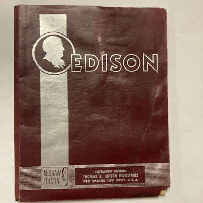 Edison Service Manual No.509 Fire & Overheat Detection System Type B