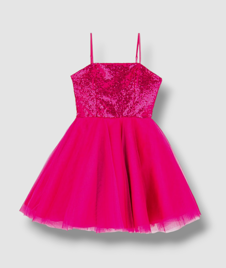 knee length dresses for ladies Zapaka Women Pink Short Homecoming Dress Strapless A Line Tulle Cocktail Dress, Pink / L main image 0