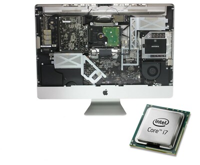 Apple iMac 27'' CPU Upgrade Prozessor Austausch i7 i9 4 bis 10 Core CPU Service
