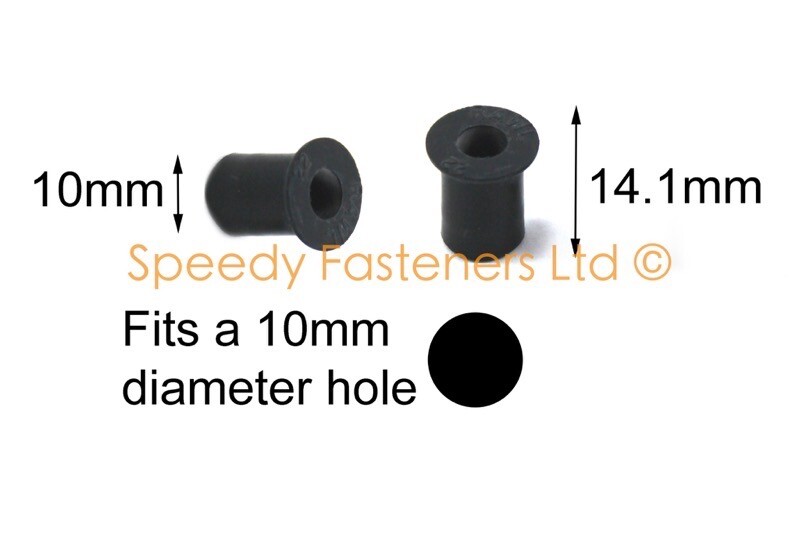 がくん 25 Pack Screen Fairing Rubber Well Nuts Kawasaki Ninja ZX
