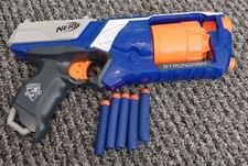 Nerf N-strike Elite Strongarm With Bullets - Tested and Working