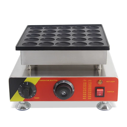 25pcs Commercial Electric Poffertjes Muffin Machine Dorayaki Pancakes Maker - Picture 2 of 7