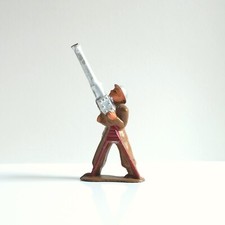 Vintage Barclay Manoil Artillery Anti Aircraft Gunner Lead Soldier 774 - EXC 