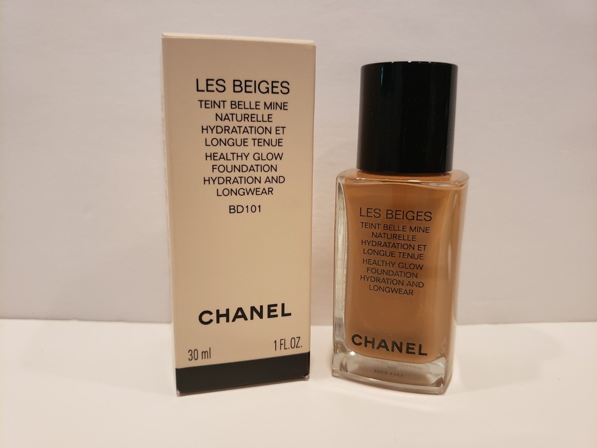 Chanel ~ Les Beiges ~ Healthy Glow Foundation & Longwear BD101 NIB