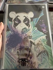 Do You Pooh? #1 SPAWN BATTLE DAMAGE HOMAGE Metal VIRGIN TRADE COVER comic cover