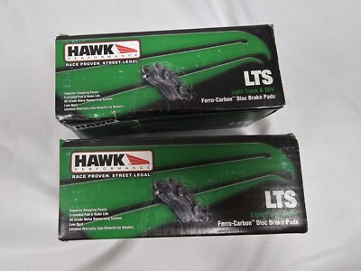 2 Sets of Hawk LTS Ferro Carbon HB456Y.705 Ford Truck SUV Rear Disc Brake Pads