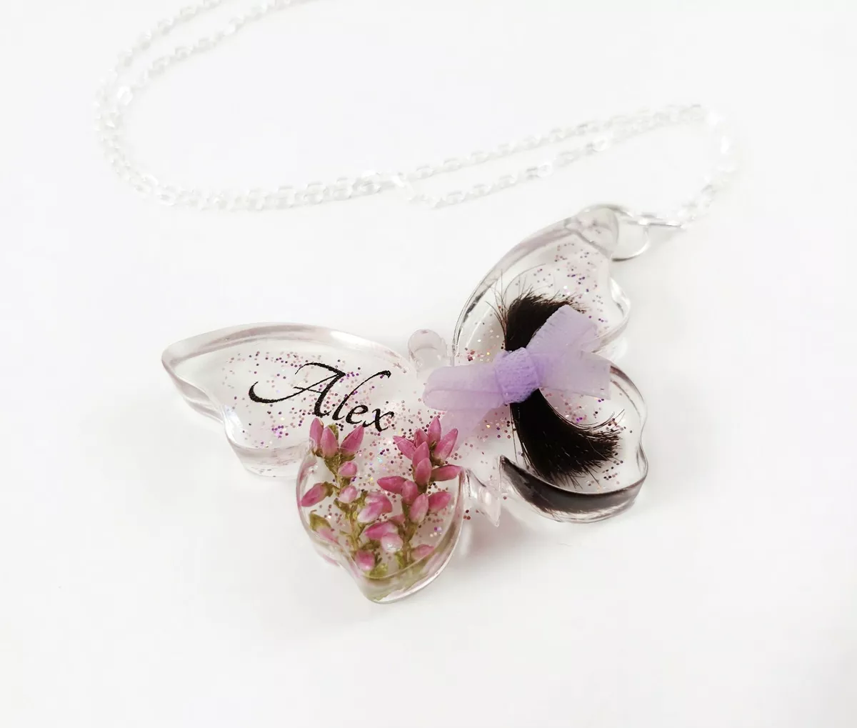 Lock of hair shop keepsake jewelry