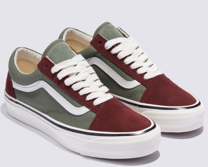 VANS Old Skool Men's Premium Sneakers in Brown Kakie-image