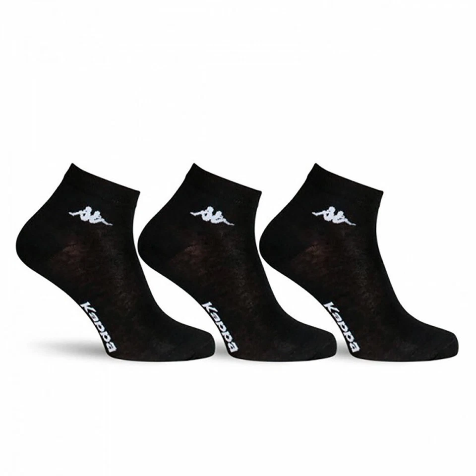 3 Pairs Women Kappa Low Cotton Logo Embroidered Socks Socks Art K004 - Image 2 of 4