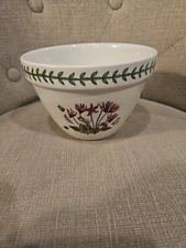 Portmeirion Flower Cache Pot The Botanic Garden White Porcelain Mixed Florals