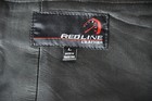 Redline Mens Genuine Skin Leather Motorcycle Chaps Size L Black — photo 2