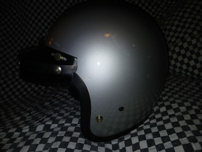 Vintage Simpson racing helmet 7-3/8 5 snap Snell 75 Stadium