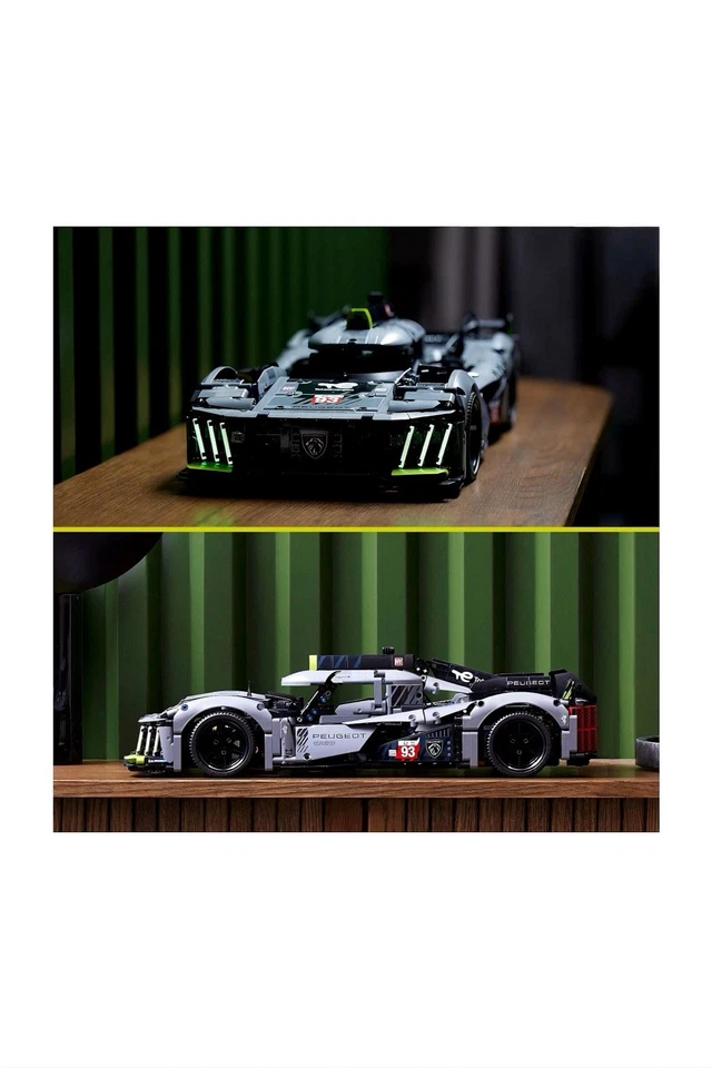 Voiture Technic 42156 - PEUGEOT 9X8 24H Le Mans Hybrid Hypercar - Photo 4/4