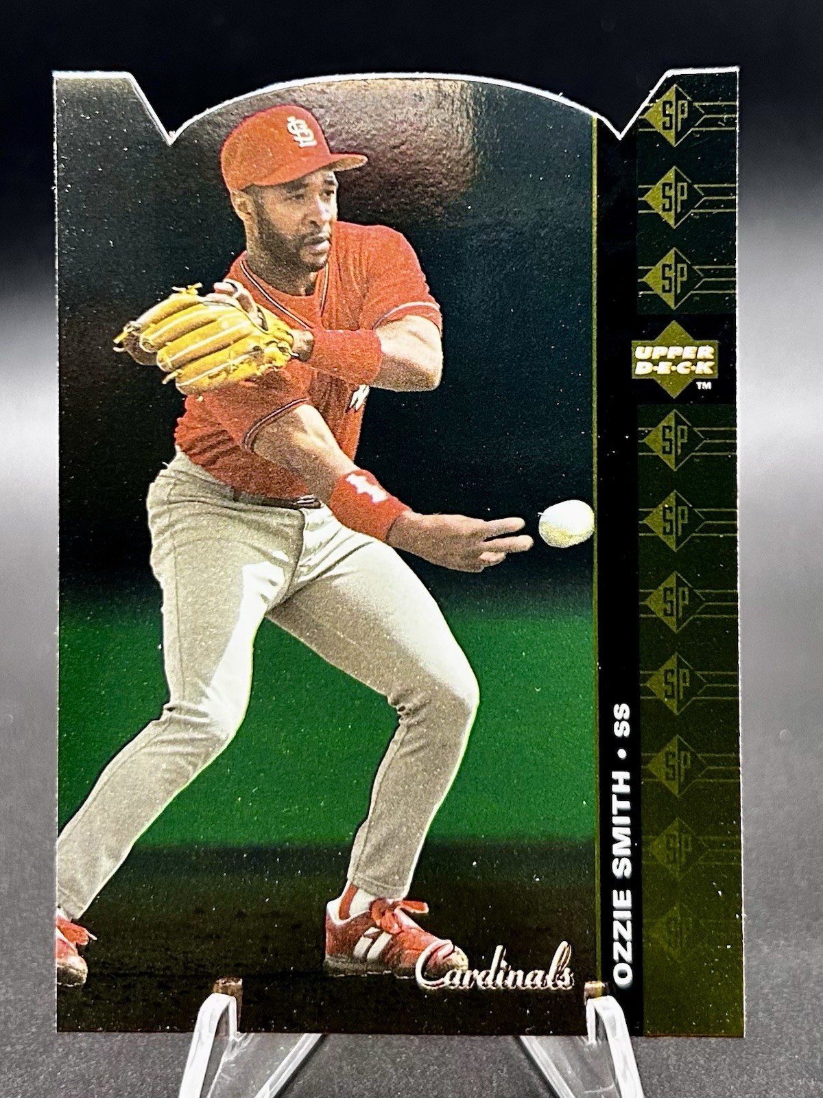 Ozzie Smith 1994 Upper Deck SP Die-Cut #65 St Louis Cardinals (NM)*