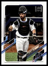 2021 Topps Jorge Alfaro Miami Marlins #87