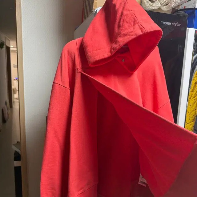 Wooyoungmi Red Hoodie, Size 110, Authentic