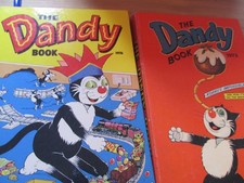 The Dandy Book 1976 Annual Korky the Cat Desperate Dan Unclipped & a free 1973