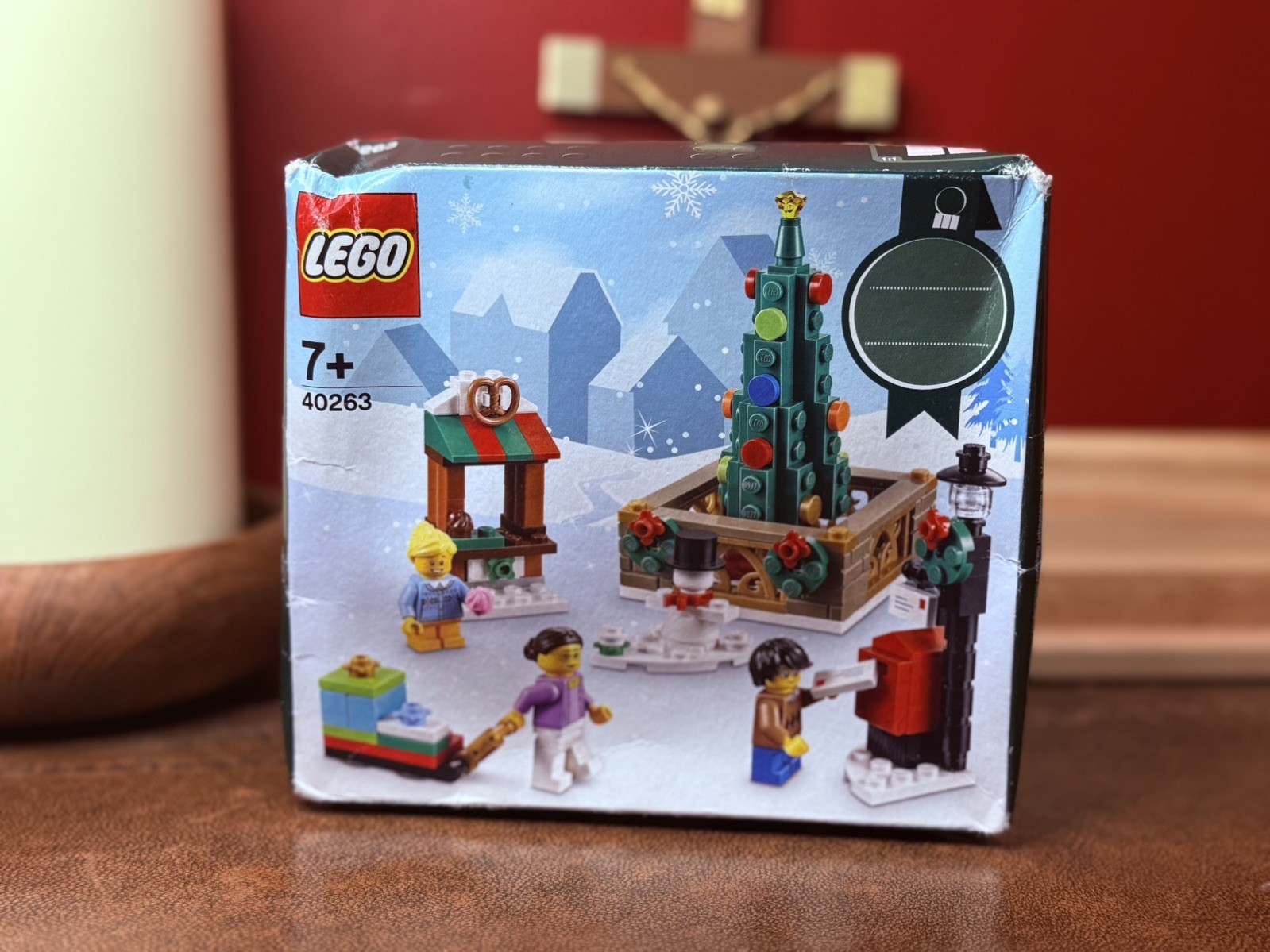 LEGO 40263 Christmas Snowman Tree Box Set Seasonal Town Square new sealed Xmas