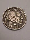 1938-D Buffalo Nickel- FULL HORN-Extra Fine Better Date Nice Original Coin BN833