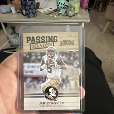 Panini Contenders Draft Picks Passing Grades Jameis Winston #9 Florida State