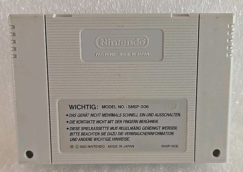 Street Fighter 2 - Modul - Super Nintendo SNES TOP schöner Zustand SNSP-52-NOE-1 - Bild 2 von 2