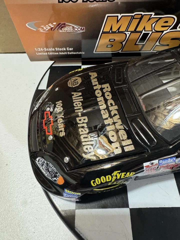 RARO* Mike Bliss #20 Rockwell Automation Bell Tower 1/24 2003 Nascar Diecast Foto 3 de 4