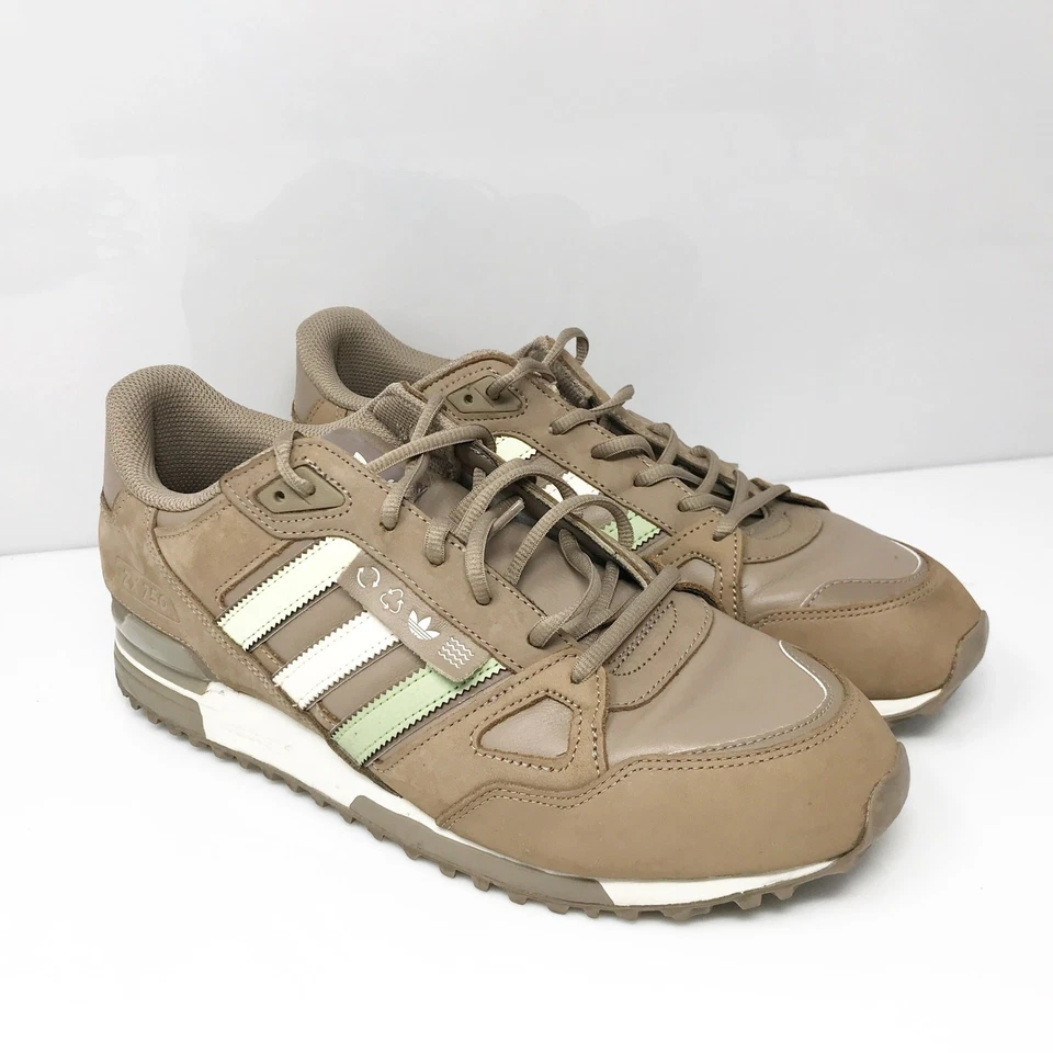 Adidas Mens ZX 750 GZ4625 Brown Running Shoes Sneakers Size 11.5 - Image 2 of 4