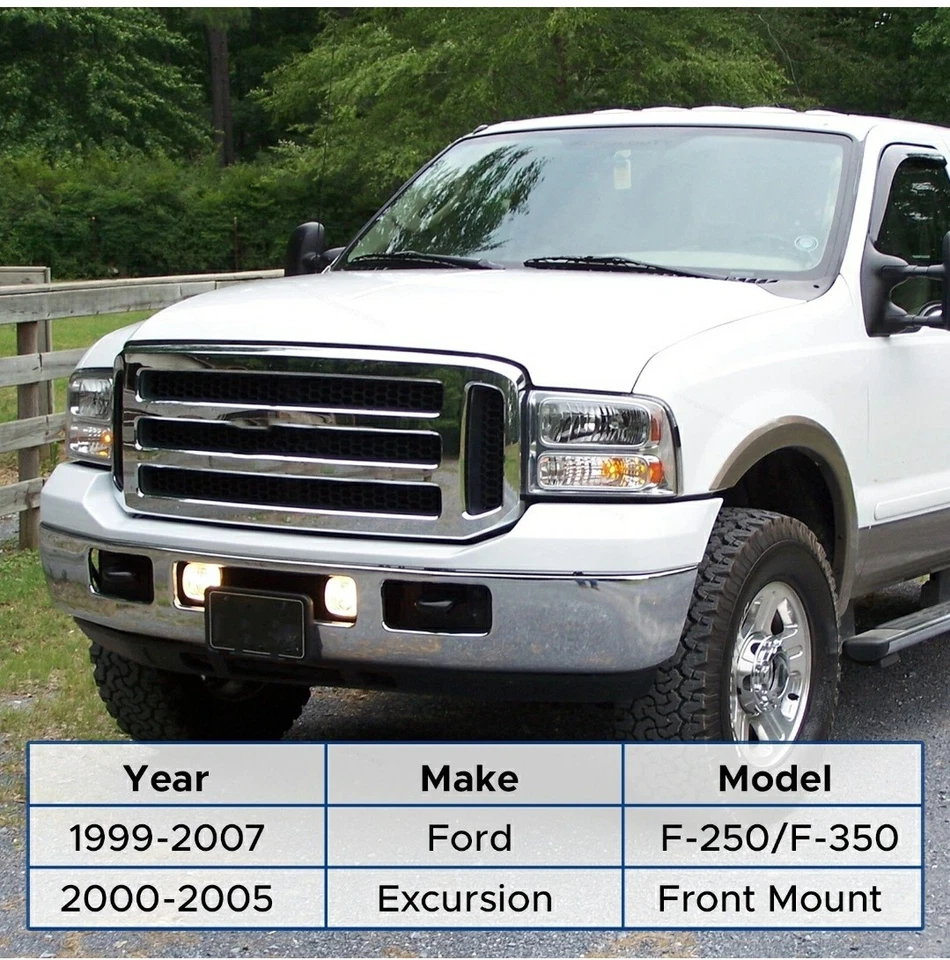 Nuevo enganche receptor de remolque de montaje frontal para Ford F250 F350 Super Duty 99-07 65022 Foto 4 de 4