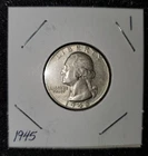 1945 Washington Quarter. Lot #1