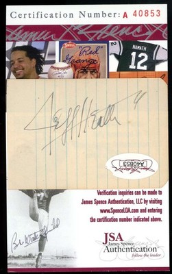 George Caster JSA Coa Signed Album Page D.55 Autograph | eBay