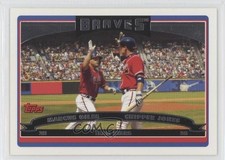 2006 Topps Team Stars Marcus Giles Chipper Jones Braves #328 HOF 0c4