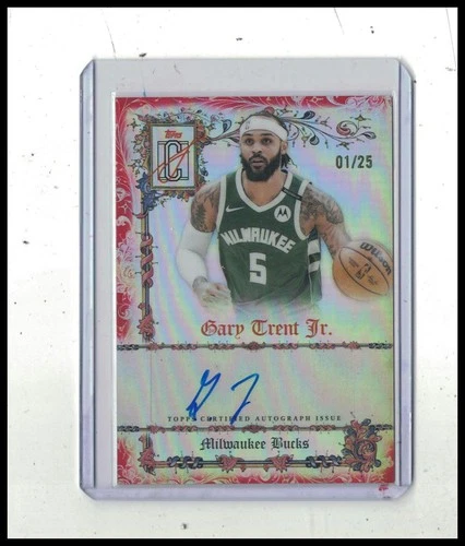 2025 Topps Signature Gary Trent Jr. Red (RAW)