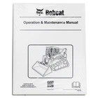 Bobcat T190 Track Loader Operation & Maintenance Manual Owner's Book 3 # 6902822