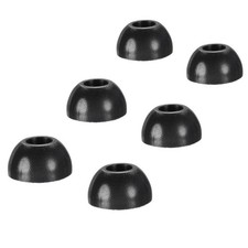 6Pcs S/M/L Soft Black Ear Tips Covers For Samsung Galaxy Buds Pro Earbuds