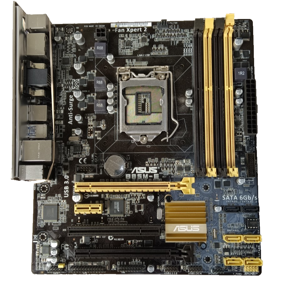 ASUS B85M-E ・ Core i7・メモリ24GB ASUS B85M-E LGA 1150 Micro ATX Motherboard tested working great | eBay
