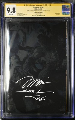 Batman #158 (H2SH)  CGC 9.8 3x signed Trinity Exclusive Wondercon LTD. To 600