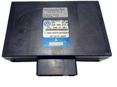 VW Phaeton 3D Steuergerät Heckklappenlift Modul Heckklappe Heckdeckel 3D0909610E