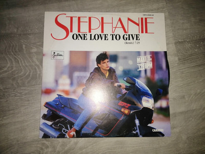 Stephanie - One love to give - 80er - 12'' Maxi-Single Vinyl Schallplatte LP