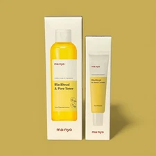 Manyo Blackhead & Pore Toner + Blackhead & Pore Cream Set Pore Care Duo