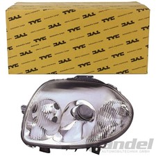 TYC FARI ANTERIORI H7 DESTRO Compatibile Con RENAULT CLIO II 1.2 - 2.0 16V DTI