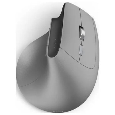Hama 173095 EWM-700R Anthracite 8 Button 2400dpi Ergonomic Optical Wireless Mouse