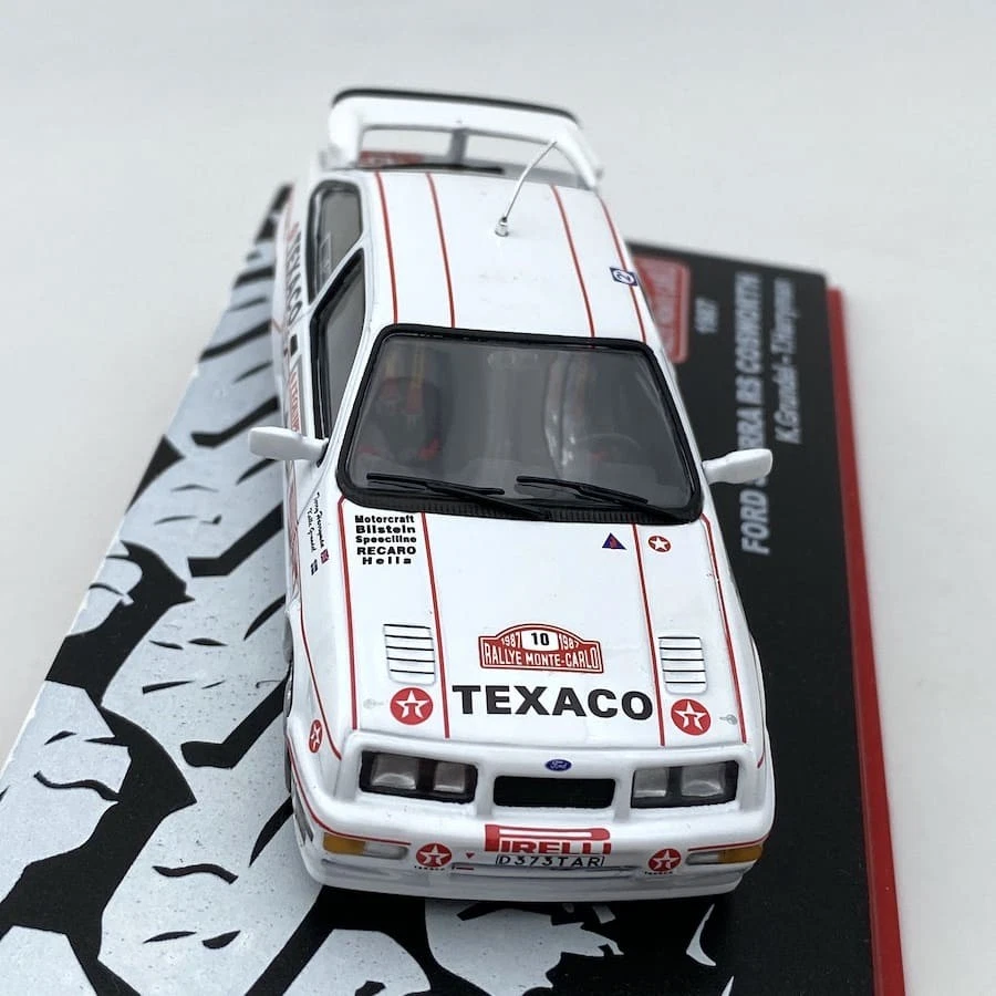 Modellino Auto Atlas Ex Magazine 1/43 Ford Sierra RS Cosworth Rally Montecarl... - Immagine 3 di 4