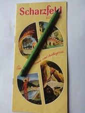 Starożytna broszura reklamowa Scharzfeld Żywica LK Getynga Osterode Herzberg