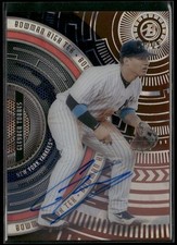 2017 Bowman High Tek #BHT-GT Gleyber Torres Orange Magma AUTO #/25