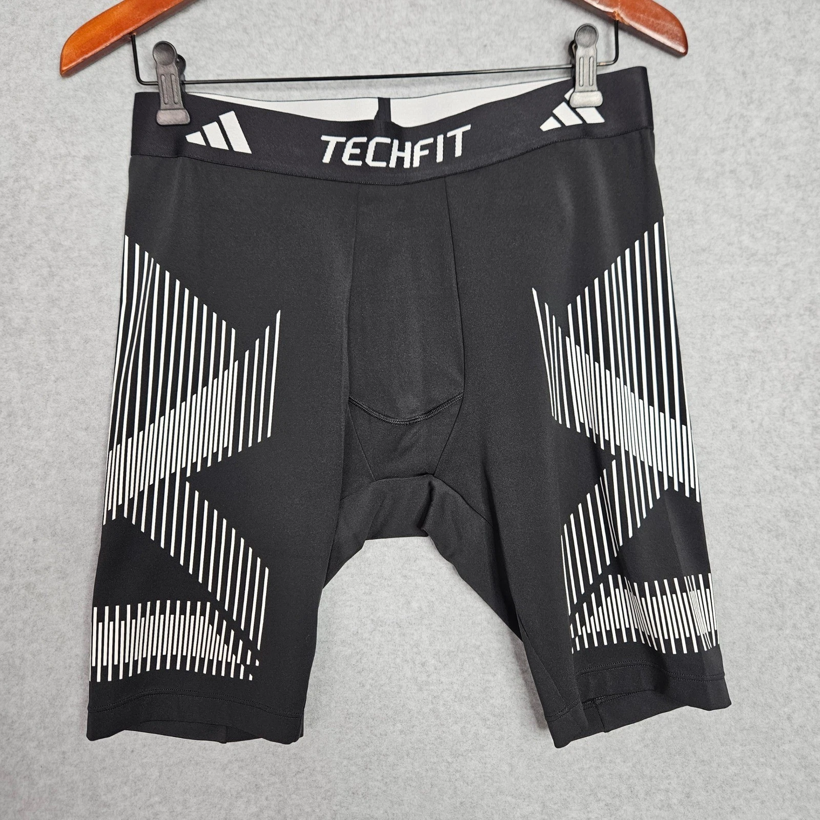 Adidas Techfit Pro Series Tights Men's Size L Black Training Compression JI8222