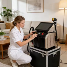 Picosecond Laser Tattoo Removal 2 in 1 Titanium Diode Laser Hair Removal Machine