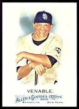 Will Venable 2010 Topps Allen & Ginter #80 Padres MLB READ FREE SHIPPING