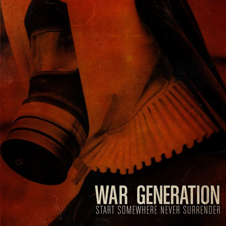 Альбом War Generation Start Somewhere Never Surrender (CD)