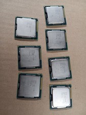 Lot of 7 Pcs Intel Desktop Processors - 5x SR009, 2 x SR00S  TOTAL 7